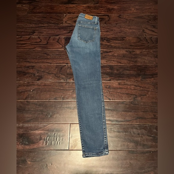 Madewell 10” High-Rise Skinny Jeans Size 28 Medium Wash - Picture 3 of 4